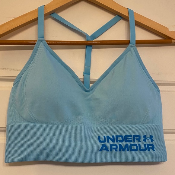Women's Under Armour Seamless Low Sports Bra - Picture 1 of 8